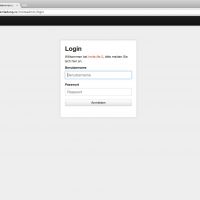 Der Login-Screen - mit Ihrem Benutzernamen und Passwort zu Ihrem Eventmanagement! © echonet communication GmbH
